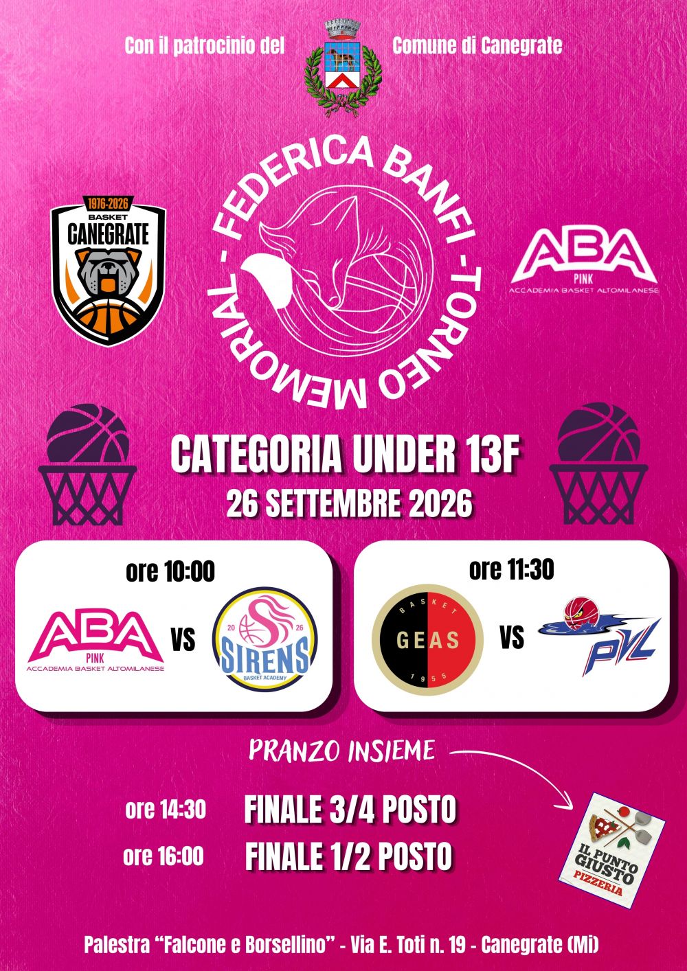 𝟮𝟲/𝟬𝟵 𝗧𝗢𝗥𝗡𝗘𝗢 𝗠𝗘𝗠𝗢𝗥𝗜𝗔𝗟 𝗙𝗘𝗗𝗘𝗥𝗜𝗖𝗔 𝗕𝗔𝗡𝗙𝗜 🏀
